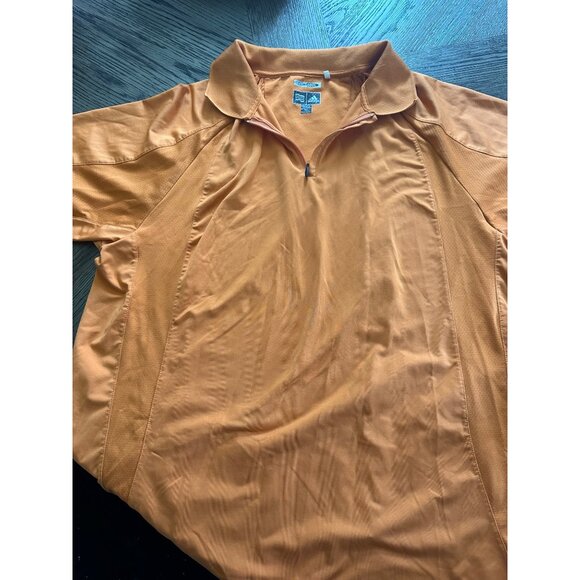 Adidas ClimaCool Orange Polo Shirt XL - Picture 9 of 11